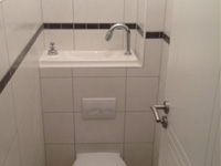 WiCi Bati Wand-WC integriertes Waschbecken - Herr F (Frankreich - 90) - 1 auf 3